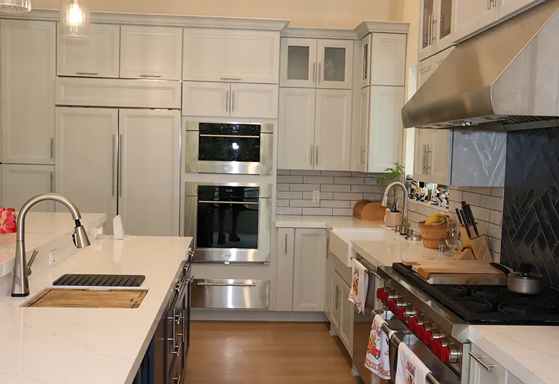 Open Concept Kitchen Design in Villa Park
